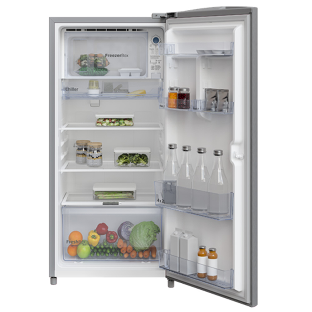 Beko 188 Liter Single Door Refrigerator model RDC208SPLSR/XI front view - GharOne Nepal